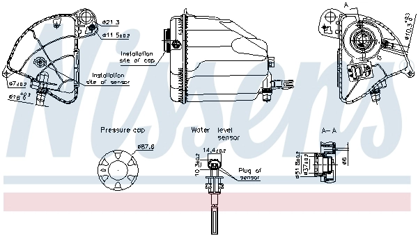 Expansion Tank, coolant (996358)