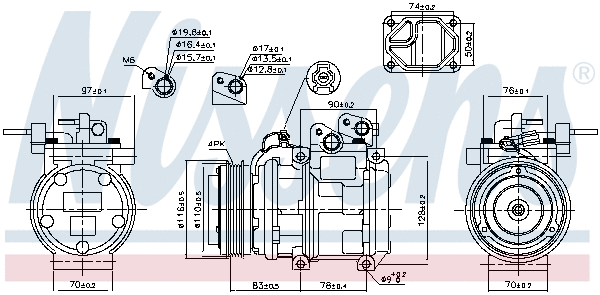 Compressor, air conditioning