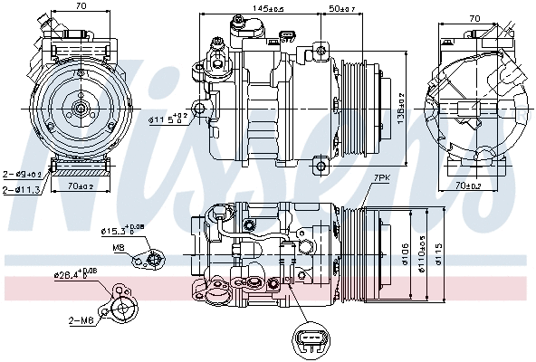 Compressor, air conditioning
