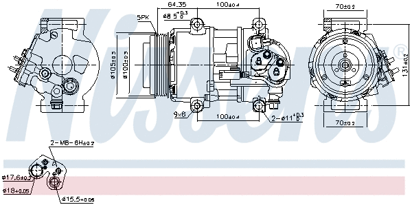 Compressor, air conditioning