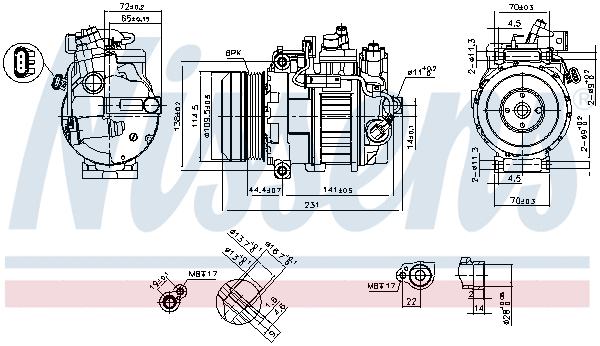 Compressor, air conditioning