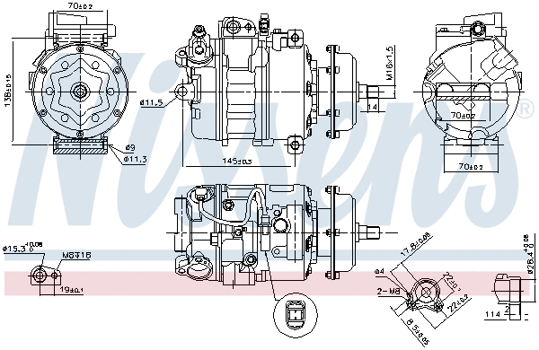 Compressor, air conditioning