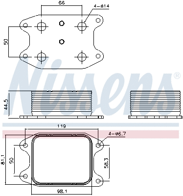 Oil Cooler, engine oil