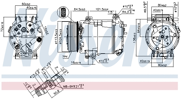 Compressor, air conditioning