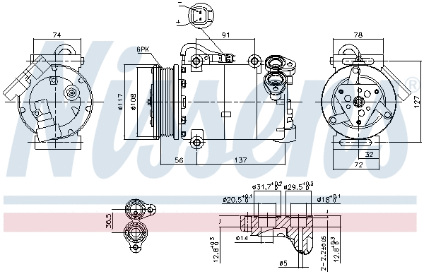 Compressor, air conditioning