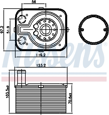 Oil Cooler, engine oil