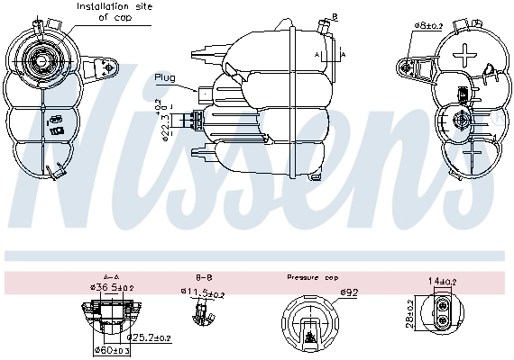 Expansion Tank, coolant (996323)