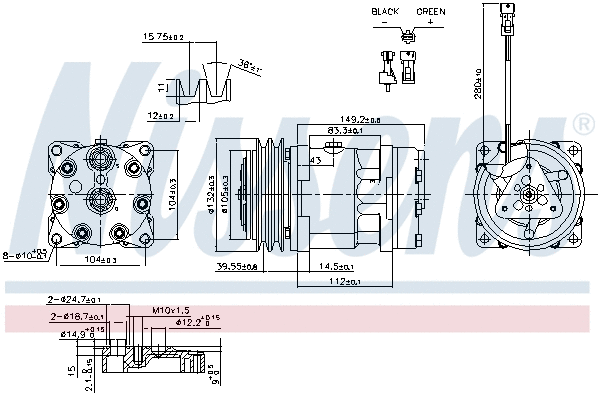 Compressor, air conditioning