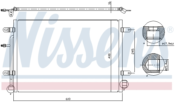 Condenser, air conditioning