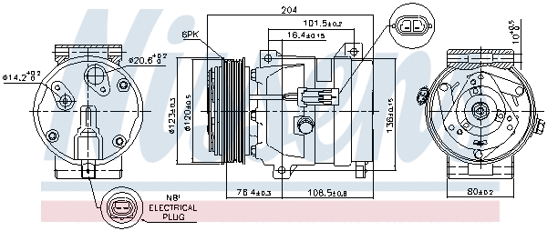 Compressor, air conditioning