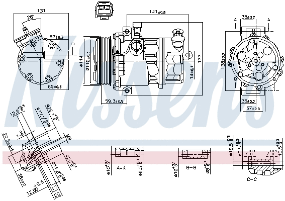 Compressor, air conditioning