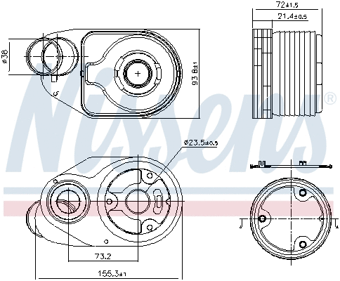 Oil Cooler, engine oil