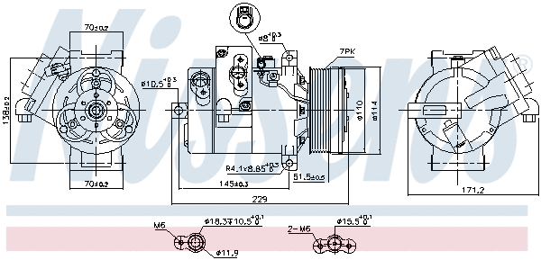 Compressor, air conditioning