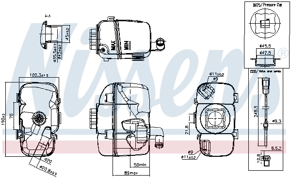 Expansion Tank, coolant