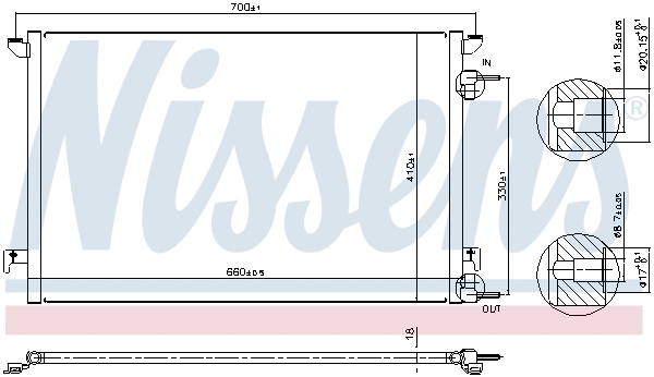 Condenser, air conditioning