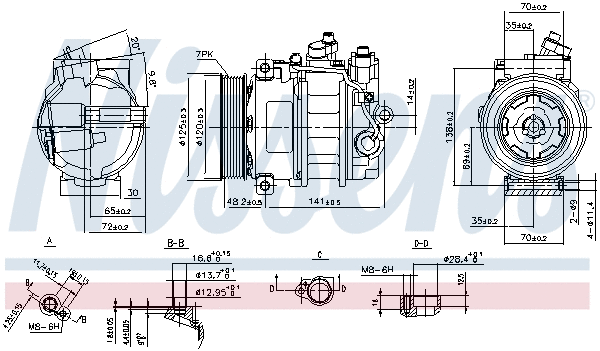 Compressor, air conditioning