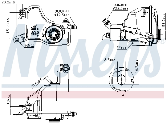 Expansion Tank, coolant