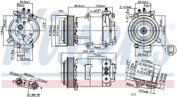Compressor, air conditioning