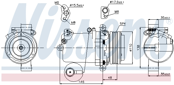 Compressor, air conditioning
