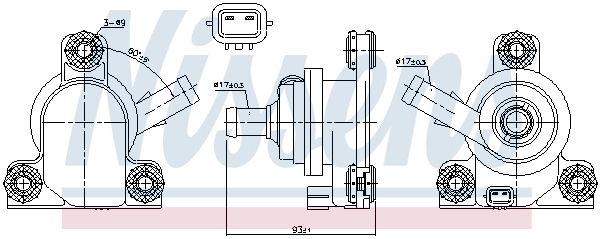 Water Pump, engine cooling