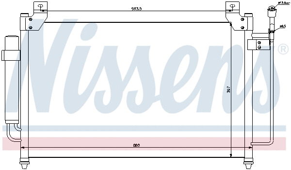 Condenser, air conditioning