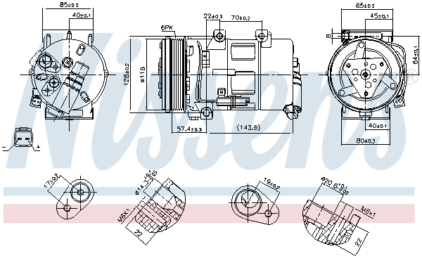 Compressor, air conditioning