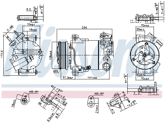 Compressor, air conditioning