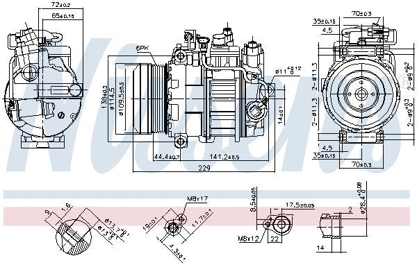 Compressor, air conditioning