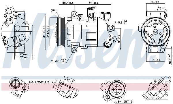 Compressor, air conditioning