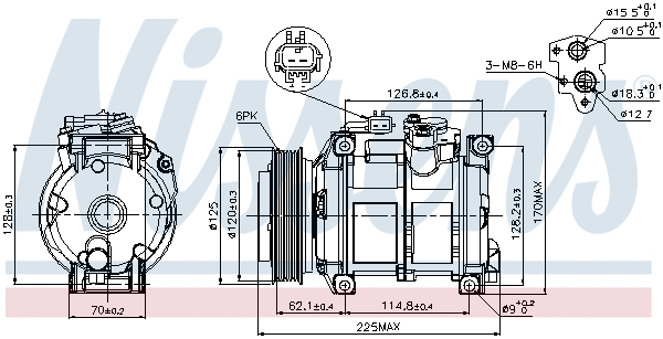 Compressor, air conditioning