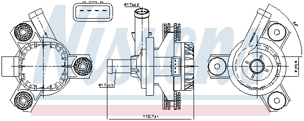 Water Pump, engine cooling
