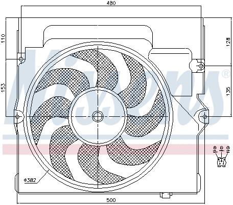 Fan, engine cooling