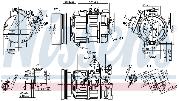 Compressor, air conditioning