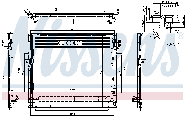 Condenser, air conditioning