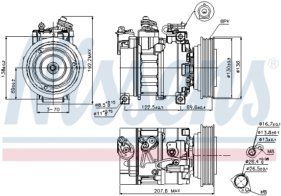 Compressor, air conditioning
