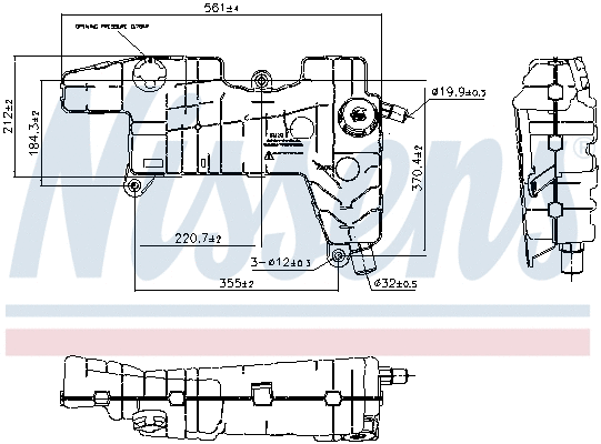 Expansion Tank, coolant
