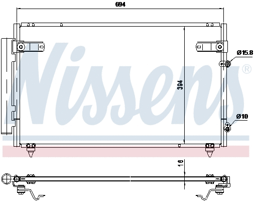 Condenser, air conditioning