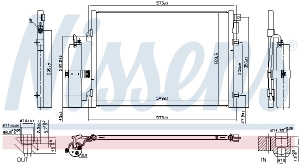 Condenser, air conditioning