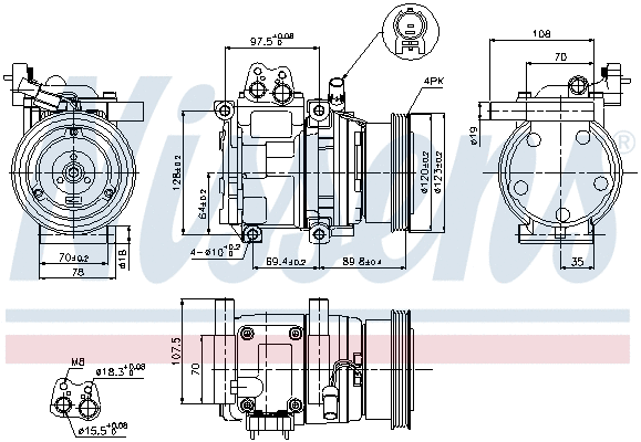 Compressor, air conditioning