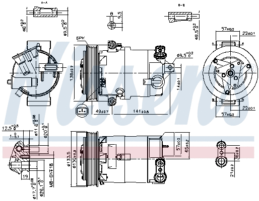 Compressor, air conditioning