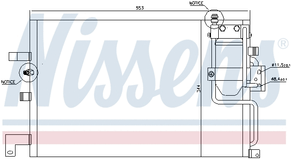Condenser, air conditioning