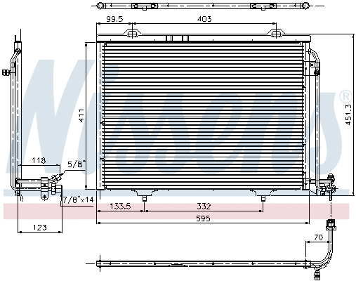Condenser, air conditioning
