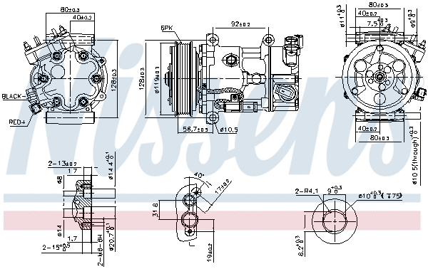 Compressor, air conditioning