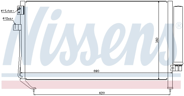 Condenser, air conditioning