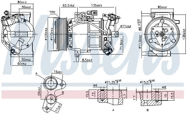 Compressor, air conditioning