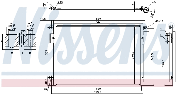 Condenser, air conditioning