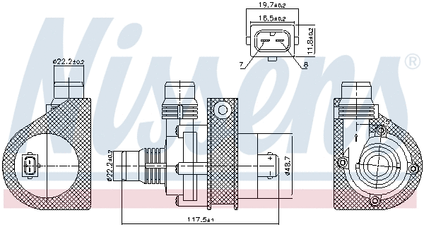 Water Pump, engine cooling