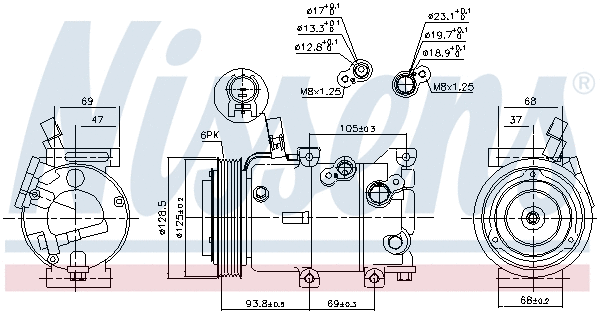 Compressor, air conditioning