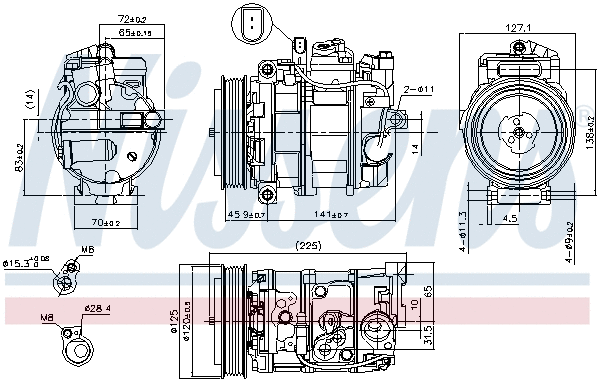 Compressor, air conditioning