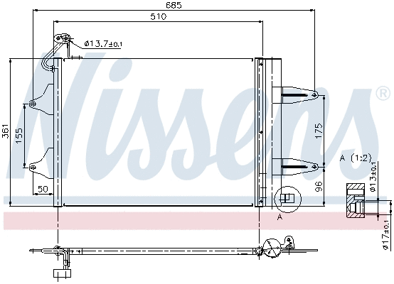 Condenser, air conditioning